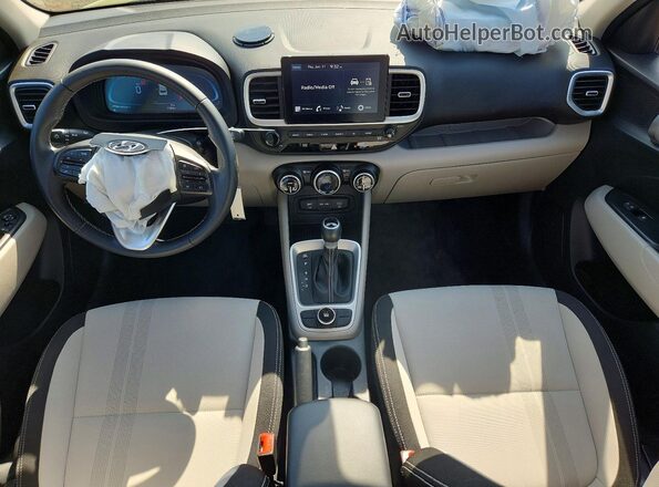 KMHRC8A3XPU256635 2023 HYUNDAI VENUE Green Widok deski rozdzielczej