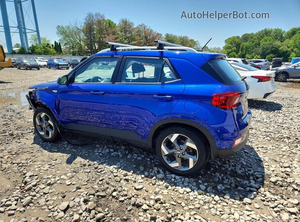 KMHRC8A3XPU257221 2023 HYUNDAI VENUE Blue Հետևի ձախ