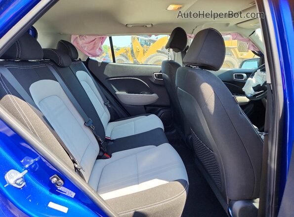 KMHRC8A3XPU257221 2023 HYUNDAI VENUE Blue Հետևի նստատեղերի տեսք
