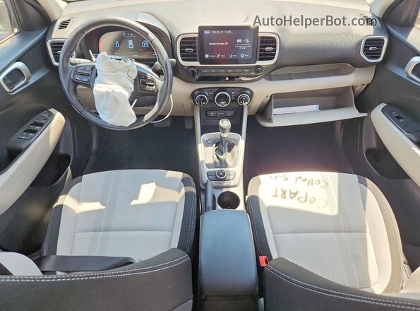 KMHRC8A3XPU257221 2023 HYUNDAI VENUE Blue Առջևի վահանակի տեսք