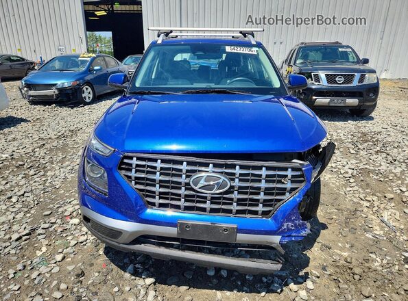 KMHRC8A3XPU257221 2023 HYUNDAI VENUE Blue Դիմացի տեսք