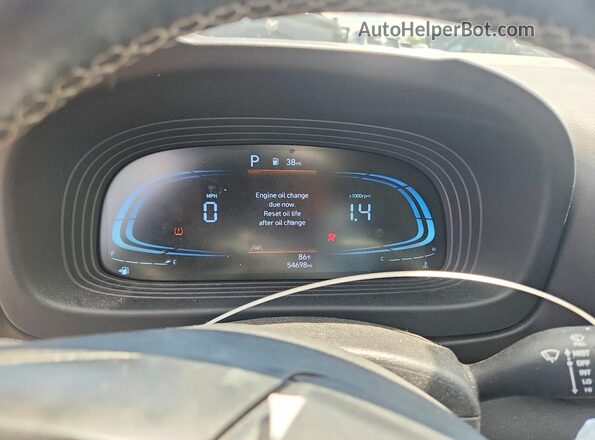 KMHRC8A3XPU257283 2023 HYUNDAI VENUE Silver Instrument cluster view