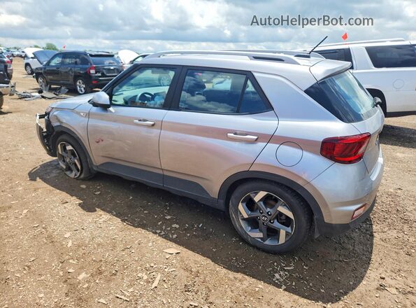 KMHRC8A3XPU257283 2023 HYUNDAI VENUE Silver Rear left
