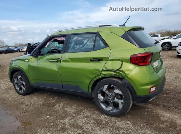 KMHRC8A3XRU304377 2024 HYUNDAI VENUE Green უკანა მარცხენა