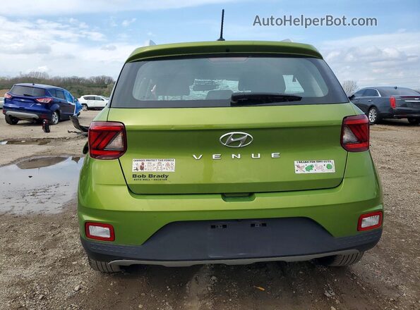 KMHRC8A3XRU304377 2024 HYUNDAI VENUE Green უკანა ხედი