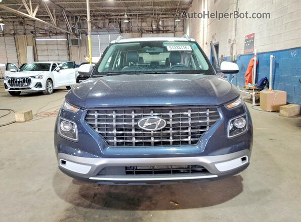 KMHRC8A3XRU305562 2024 HYUNDAI VENUE Blue Widok z przodu