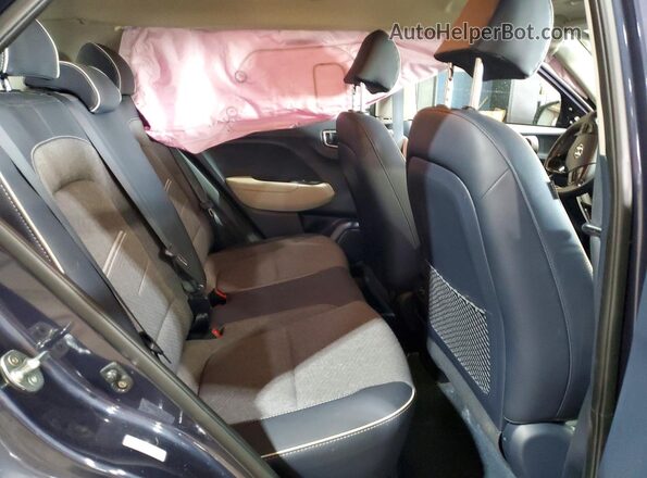 KMHRC8A3XRU305562 2024 HYUNDAI VENUE Blue Widok wnętrza z tyłu