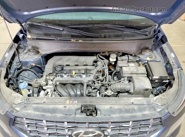 KMHRC8A3XRU305562 2024 HYUNDAI VENUE Blue Widok komory silnika