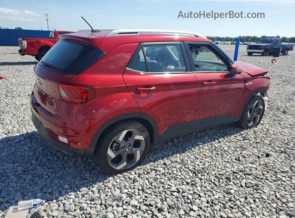 KMHRC8A3XRU328260 2024 HYUNDAI VENUE Red უკანა მარჯვენა
