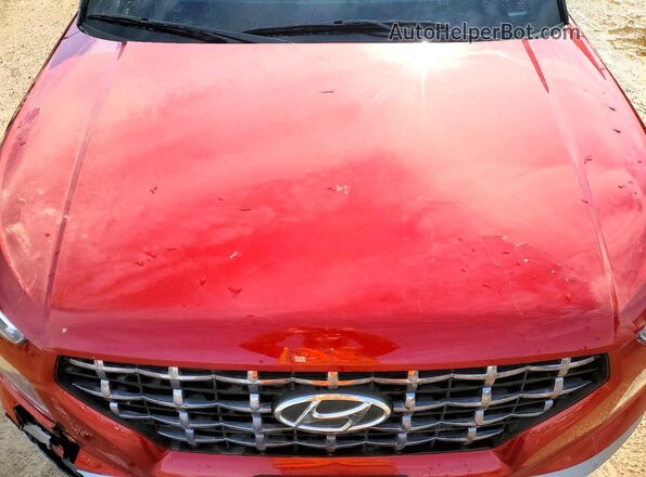 KMHRC8A3XRU331627 2024 HYUNDAI VENUE Red Widok wnętrza z tyłu