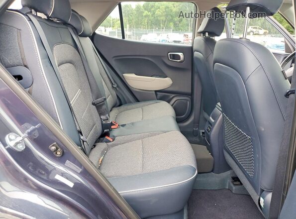 KMHRC8A3XSU356324 2025 HYUNDAI VENUE Blue Սալոնի հետևի տեսք