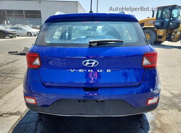 KMHRC8A3XSU371082 2025 HYUNDAI VENUE Blue Rear view
