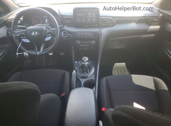 KMHT36AH1KU001578 2019 HYUNDAI VELOSTER Red Vista del salpicadero