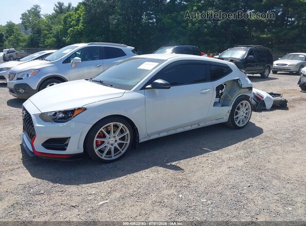 KMHT36AH1LU003459 2020 HYUNDAI VELOSTER N White Przód lewy