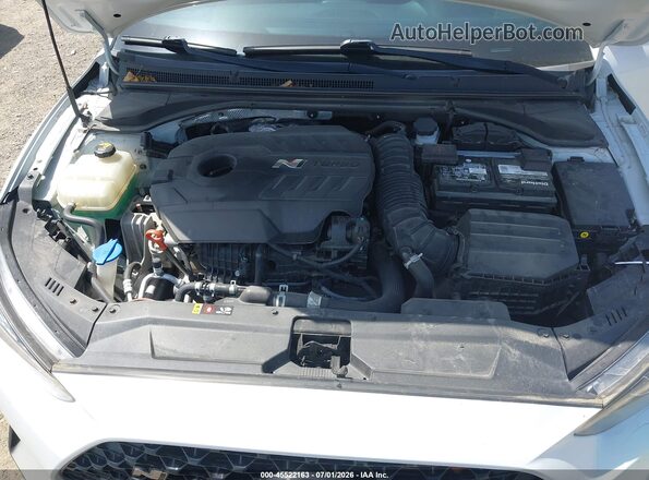 KMHT36AH1LU003459 2020 HYUNDAI VELOSTER N White Widok z tyłu