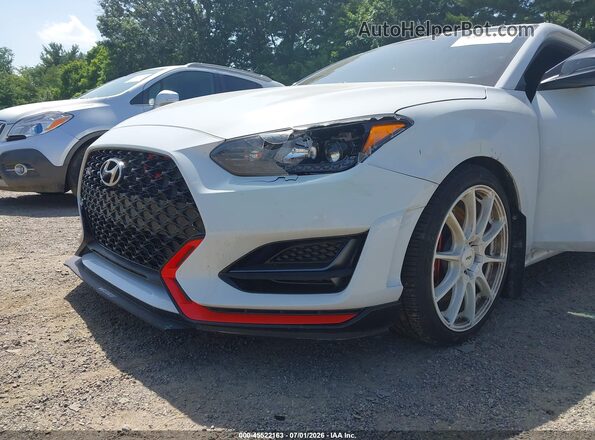 KMHT36AH1LU003459 2020 HYUNDAI VELOSTER N White Widok z przodu