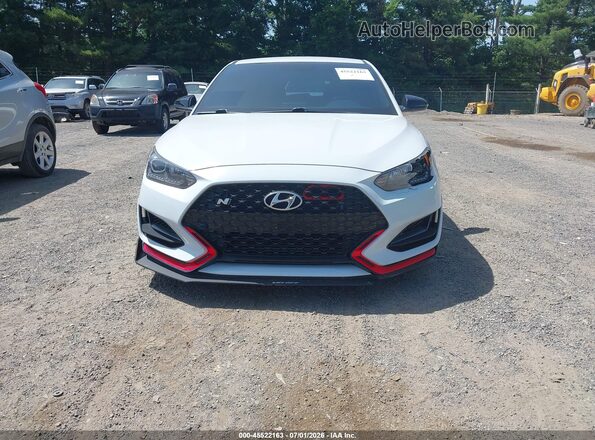 KMHT36AH1LU003459 2020 HYUNDAI VELOSTER N White Widok wnętrza z tyłu