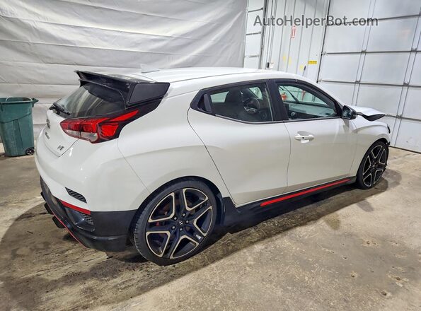 KMHT36AH1MU008730 2021 HYUNDAI VELOSTER White Rear right