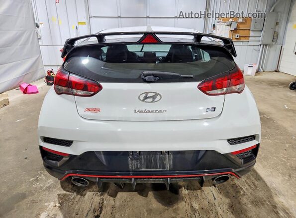 KMHT36AH1MU008730 2021 HYUNDAI VELOSTER White Rear view