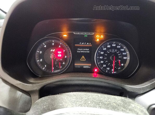 KMHT36AH1MU008730 2021 HYUNDAI VELOSTER White Instrument cluster view