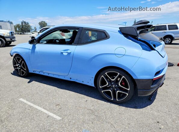 KMHT36AH1NU012262 2022 HYUNDAI VELOSTER Blue Trasero izquierdo