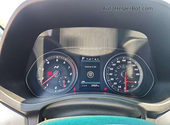 KMHT36AH1NU012262 2022 HYUNDAI VELOSTER Blue Vista del cuadro de instrumentos