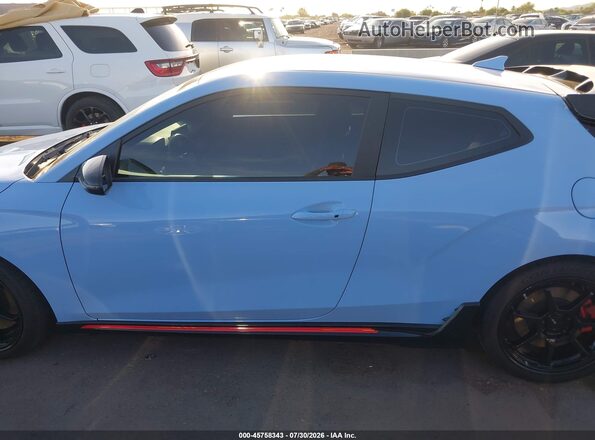 KMHT36AH1NU015274 2022 HYUNDAI VELOSTER N Blue 