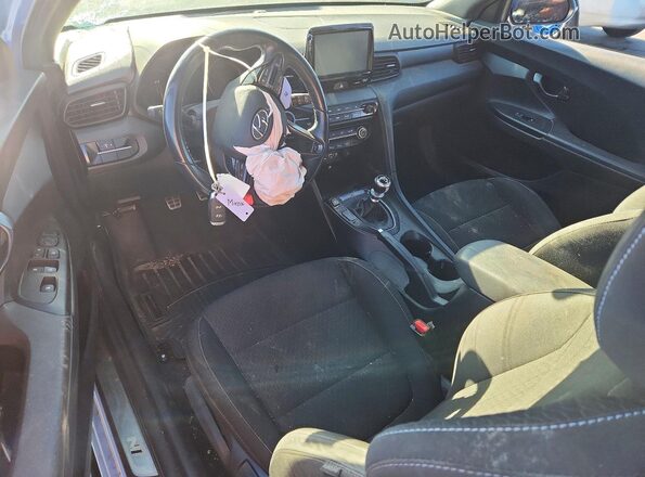 KMHT36AH2LU004779 2020 HYUNDAI VELOSTER Blue Vista del salpicadero