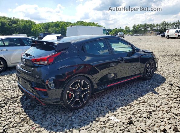 KMHT36AH2NU012691 2022 HYUNDAI VELOSTER Black Tył prawy