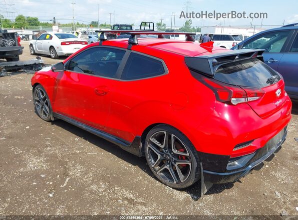 KMHT36AH3LU005083 2020 HYUNDAI VELOSTER N Красный Задняя левая четверть