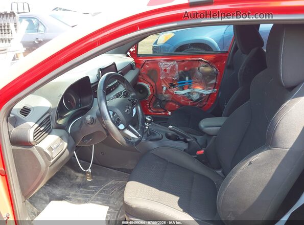 KMHT36AH3LU005083 2020 HYUNDAI VELOSTER N Красный Вид салона спереди