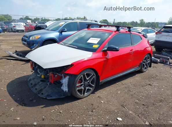 KMHT36AH3LU005083 2020 HYUNDAI VELOSTER N Красный Передняя левая четверть