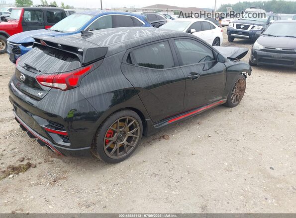 KMHT36AH4LU006081 2020 HYUNDAI VELOSTER N Black Trasero derecho