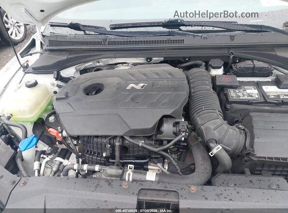 KMHT36AH4LU006601 2020 HYUNDAI VELOSTER N White Widok z tyłu
