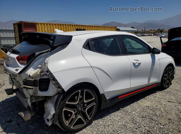 KMHT36AH4NU013339 2022 HYUNDAI VELOSTER White Trasero derecho