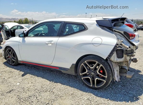 KMHT36AH4NU013339 2022 HYUNDAI VELOSTER White Trasero izquierdo