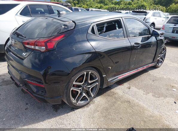 KMHT36AH5NU014094 2022 HYUNDAI VELOSTER N Черный Задняя правая четверть