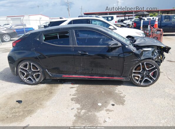 KMHT36AH5NU014094 2022 HYUNDAI VELOSTER N Черный Вид задней части салона