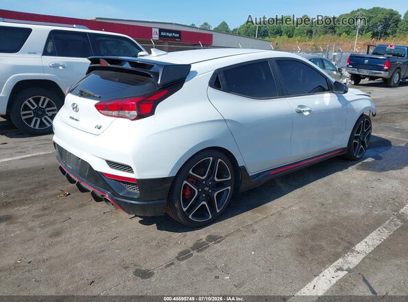 KMHT36AH6LU007328 2020 HYUNDAI VELOSTER N White Հետևի աջ