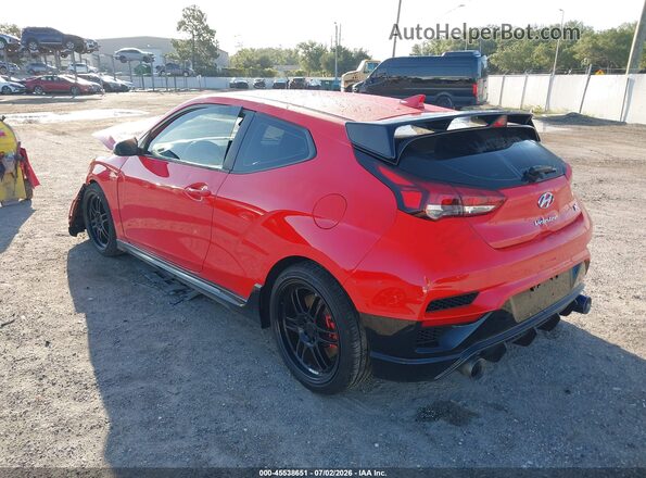 KMHT36AH6NU014105 2022 HYUNDAI VELOSTER N Red Հետևի ձախ