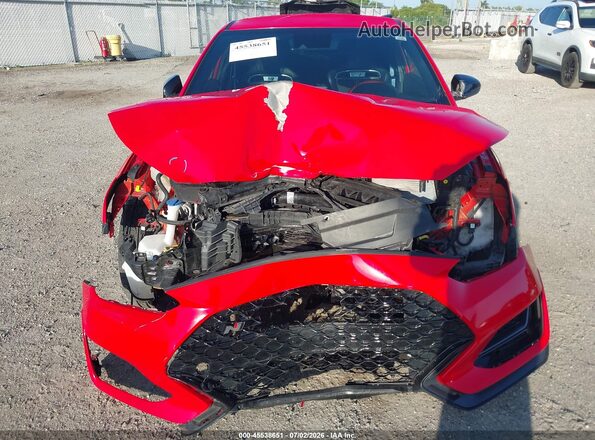 KMHT36AH6NU014105 2022 HYUNDAI VELOSTER N Red Դիմացի տեսք