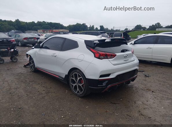 KMHT36AH7KU001780 2019 HYUNDAI VELOSTER Light Blue Rear left