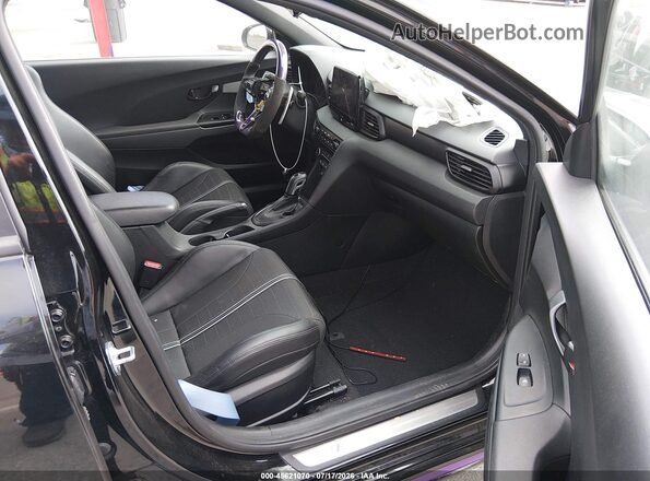 KMHT36AH7NU013951 2022 HYUNDAI VELOSTER N Black Вид салону спереду