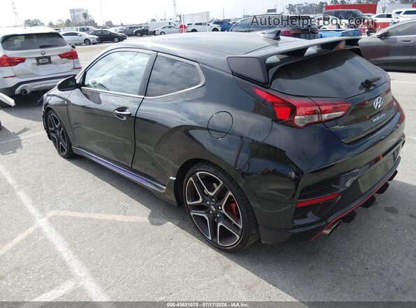 KMHT36AH7NU013951 2022 HYUNDAI VELOSTER N Black Задня ліва чверть
