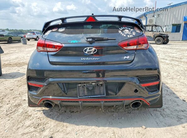 KMHT36AH8LU007797 2020 HYUNDAI VELOSTER Black უკანა ხედი