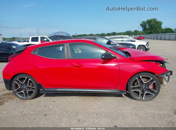 KMHT36AH9LU005752 2020 HYUNDAI VELOSTER N Красный Панорамный вид салона 360°