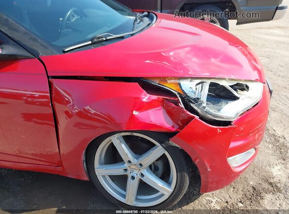 KMHTC6AD0GU289100 2016 HYUNDAI VELOSTER Red Front view