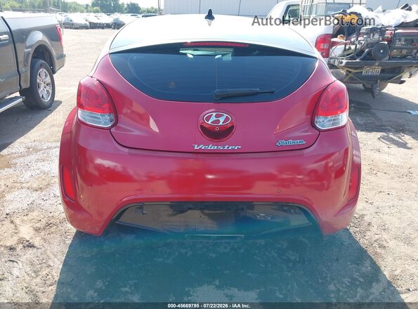 KMHTC6AD0GU289100 2016 HYUNDAI VELOSTER Red 