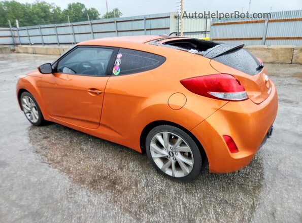 KMHTC6AD0GU301150 2016 HYUNDAI VELOSTER Orange Trasero izquierdo