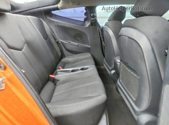 KMHTC6AD0GU301150 2016 HYUNDAI VELOSTER Orange Vista de los asientos traseros